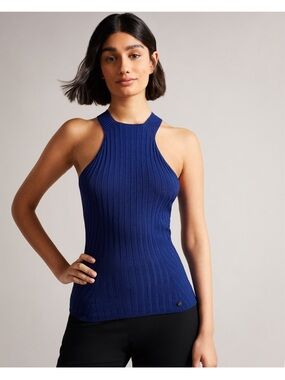 Ted Baker - Feoniix Knitted Halterneck Top M